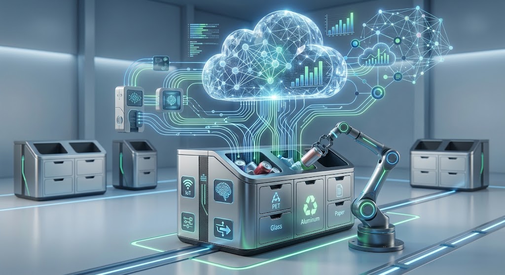 Pengembangan Model Inovatif untuk Sistem Pengelolaan Sampah Menggunakan Internet of Things (IoT) dan Pembelajaran Mesin