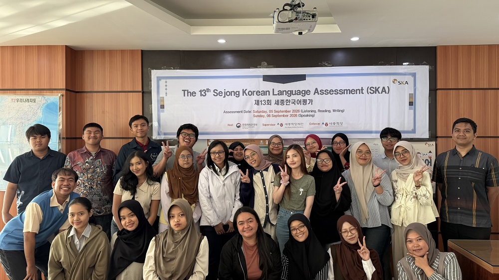 UNIKOM dan King Sejong Institute Bandung 1 Kembali Hadirkan SKA ke-13 bagi Pembelajar Bahasa Korea di Jawa Barat.