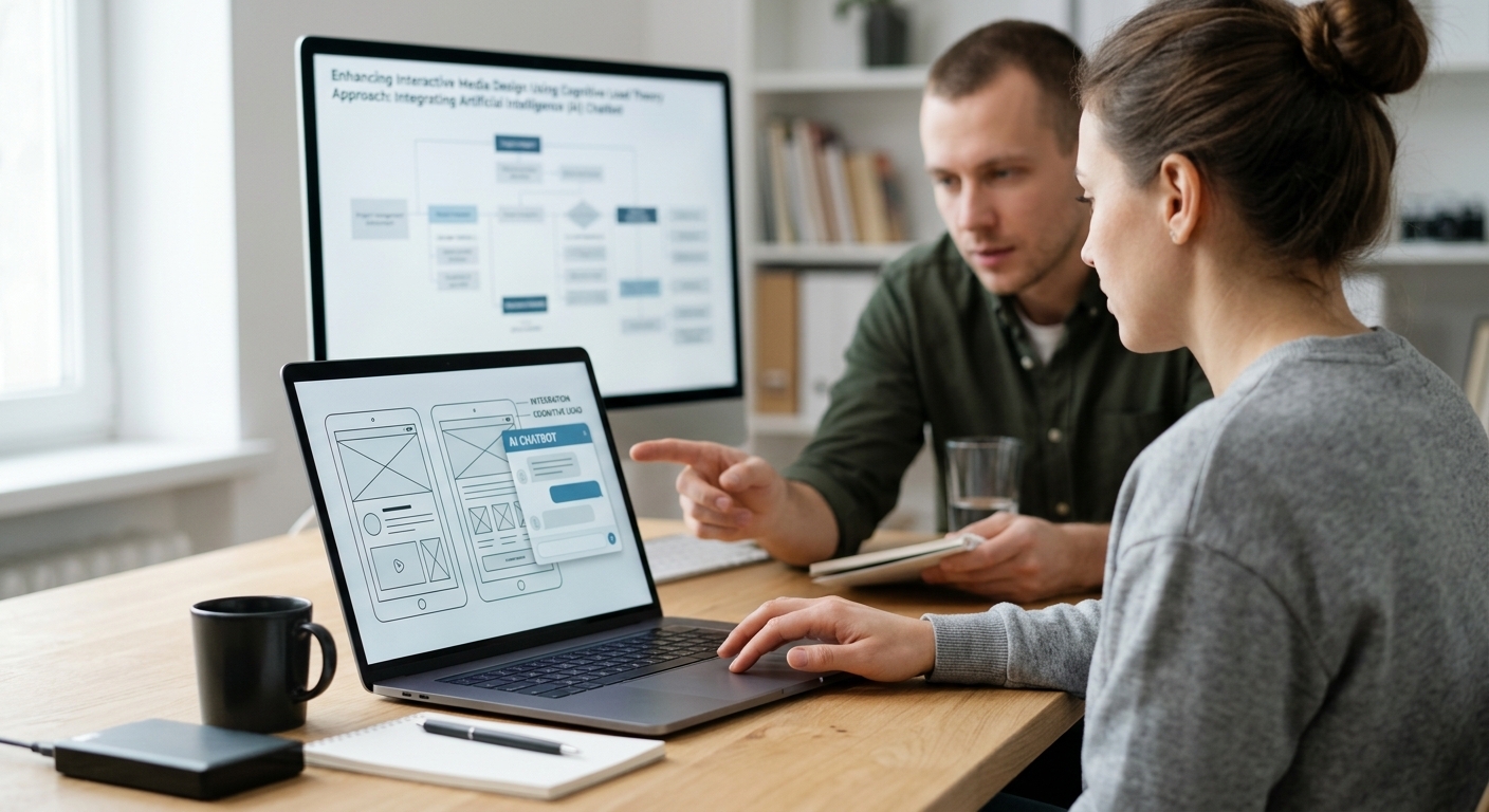 Enhancing Interactive Media Design Using Cognitive Load Theory Approach: Integrating Artificial Intelligence (AI) Chatbot